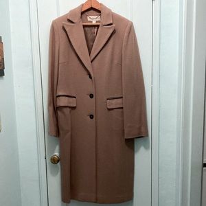 Alpert Nipon Wool/Cashmere Long Dress Coat -  size 4
